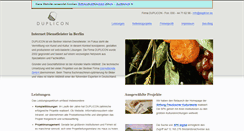 Desktop Screenshot of duplicon.de